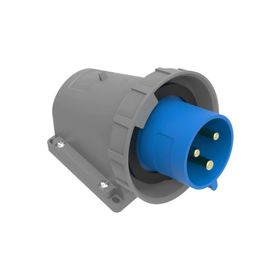 Bemis BC1-3403-7236 3x32A 2P+E 220V 50-60Hz 6H IP67 Eğik Duvar Fişi