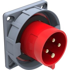 Bemis BC1-3504-7114 4x32A 3P+E380V IP67 50-60Hz. 6H CEE Norm Makine Fişi