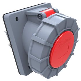 Bemis BC1-3504-7420 4x32A 380V IP67 CEE Norm 45 Derece Eğik Makine Prizi