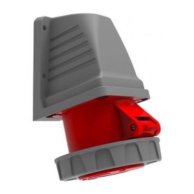 Bemis BC1-3504-7535 4/32A 3P+E 380V CEE Norm IP67 90 Derece Eğik Duvar Prizi