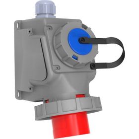 Bemis BC1-3505-2238 5x32A CEE Norm 90 Derece Eğik Pano Prizli Duvar Fişi