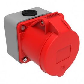 Bemis BC1-3505-2510 IP44 CEE Norm 5/32 A 380 V - 450 V Duvar Prizi