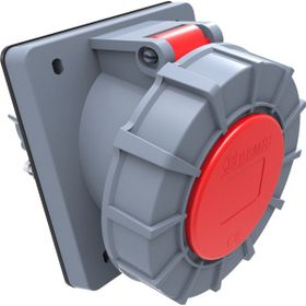 Bemis BC1-3505-7420 3P+E+N 380V IP67 CEE Norm 45 Derece Eğik Makine Prizi