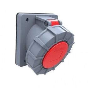 Bemis BC1-3505-7420 3P+E+N 380V IP67 CEE Norm 45 Derece Eğik Makine Prizi