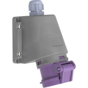 Bemis BC1-3505-7535 5x32A 380V IP67 CEE Norm 90 Derece Eğik Duvar Prizi
