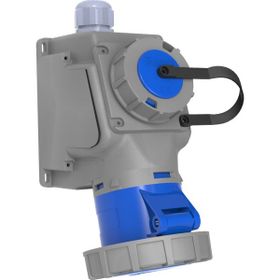 Bemis BC1-3505-7537 CEE 5X32A Norm 90 Derece Eğik Pano Prizli Duvar Prizi