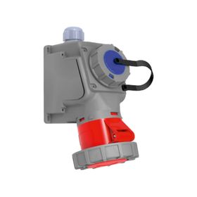 Bemis BC1-3505-7537 CEE 5X32A Norm 90 Derece Eğik Pano Prizli Duvar Prizi