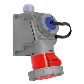 Bemis BC1-3505-7537 CEE 5X32A Norm 90 Derece Eğik Pano Prizli Duvar Prizi