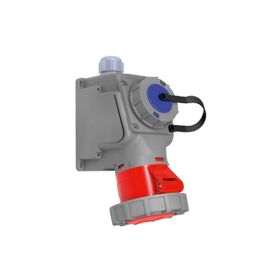 Bemis BC1-3505-7537 CEE 5X32A Norm 90 Derece Eğik Pano Prizli Duvar Prizi