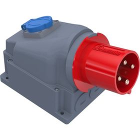 Bemis BC1-4403-2238 3x63A CEE Norm 90 Derece Eğik Pano Prizli Duvar Fişi