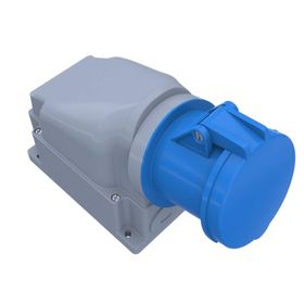 Bemis BC1-4403-2535 3x63A IP44 CEE Norm 90 Derece Eğik Duvar Prizi