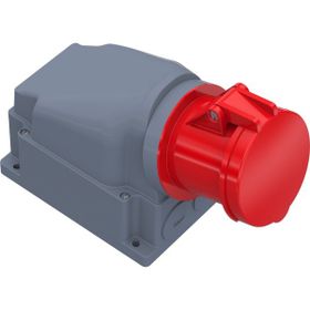 Bemis BC1-4403-2535 3x63A IP44 CEE Norm 90 Derece Eğik Duvar Prizi