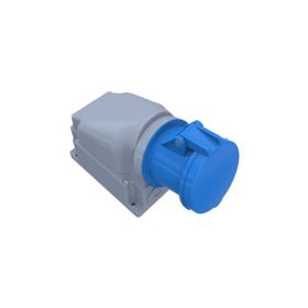 Bemis BC1-4403-2535 3x63A IP44 CEE Norm 90 Derece Eğik Duvar Prizi