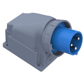 Bemis BC1-4403-7236 2P+E220V IP67 CEE Norm 90 Derece Eğik Duvar Fişi