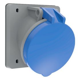 Bemis BC1-4403-7420 3x63A IP67 CEE Norm 45 Derece Eğik Makine Prizi
