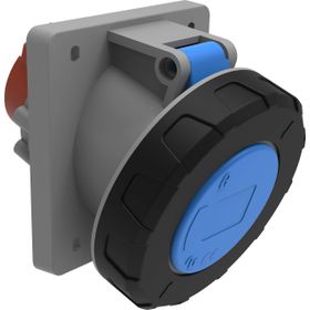 Bemis BC1-4403-7420 3x63A IP67 CEE Norm 45 Derece Eğik Makine Prizi