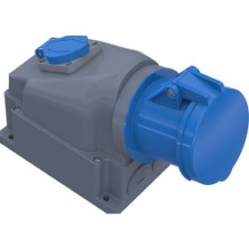 Bemis BC1-4403-7537 3x63A CEE Norm 90 Derece Eğik Pano Prizli Duvar Prizi
