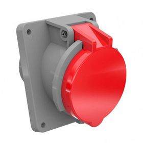 Bemis BC1-4505-2420 5/63A 3P+E+N 380V CEE Norm IP44 45 Derece Eğik Makine Prizi
