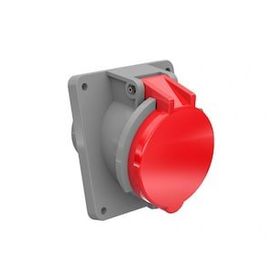 Bemis BC1-4505-2420 5/63A 3P+E+N 380V CEE Norm IP44 45 Derece Eğik Makine Prizi