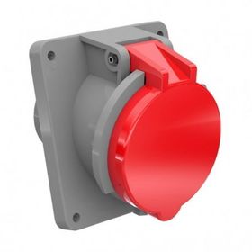 Bemis BC1-4505-2420 5/63A 3P+E+N 380V CEE Norm IP44 45 Derece Eğik Makine Prizi