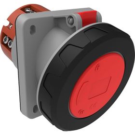Bemis BC1-6505-7420 5/125A 3P+E+N 380V CEE Norm IP67 45 Derece Eğik Makine Prizi