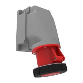 Bemis BC3-4505-7535 5/63A 3P+E+N 380V CEE Norm IP67 Pilotlu 90 Derece Eğik Duvar Prizi