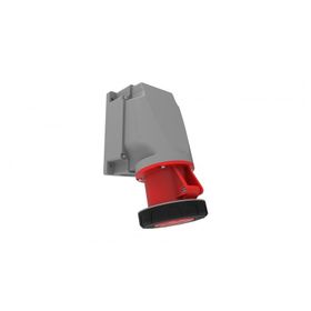 Bemis BC3-4505-7535 5/63A 3P+E+N 380V CEE Norm IP67 Pilotlu 90 Derece Eğik Duvar Prizi