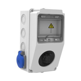Bemis BD1-2101-2020 1/16A 220V V5 2'li Delikli Kombinasyon Kutusu