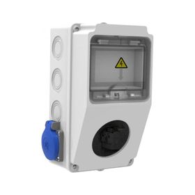 Bemis BD1-2101-2020 IP44 Ön 1 Delikli Yan 2x1/16A 220V V5 Kombinasyon Kutusu