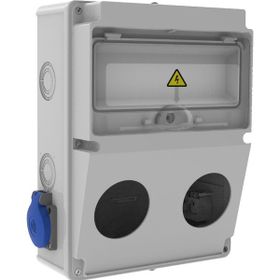 Bemis BD2-2201-2020 1/16A 220V 2'li Delikli Kombinasyon Kutusu