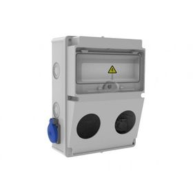 Bemis BD2-2201-2020 1/16A 220V 2'li Delikli Kombinasyon Kutusu
