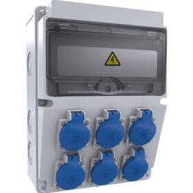 Bemis BD2-2602-0000 1/16A 220V V10 6'lı Kombinasyon Kutusu
