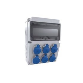 Bemis BD2-2602-0000 1/16A 220V V10 6'lı Kombinasyon Kutusu