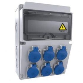 Bemis BD2-2602-0000 1/16A 220V V10 6'lı Kombinasyon Kutusu
