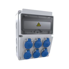 Bemis BD2-2602-0000 1/16A 220V V10 6'lı Kombinasyon Kutusu
