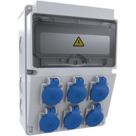 Bemis BD2-2602-0000 1/16A 220V V10 6'lı Kombinasyon Kutusu