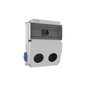 Bemis BD6-2201-2020 IP44 Ön 2 Delikli Yan 2x220V 1/16A V12 Kombinasyon Kutusu