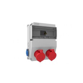 Bemis BD6-2234-2020 IP44 Ön 2x380V 5/32A Yan 2x220V 1/16A V12 Kombinasyon Kutusu