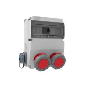 Bemis BD6-6230-2020 IP66 Ön 2x380V 5/32A Yan 2x220V 1/16A V12 Kombinasyon Kutusu