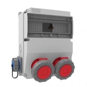 Bemis BD6-6230-2020 IP66 Ön 2x380V 5/32A Yan 2x220V 1/16A V12 Kombinasyon Kutusu