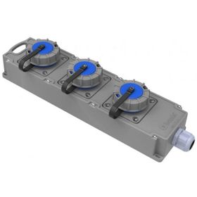 Bemis BG6-1010-1010 1/16A 220V 3 Adet Tribox Grup Priz