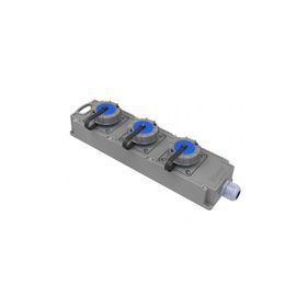 Bemis BG6-1010-1010 1/16A 220V 3 Adet Tribox Grup Priz