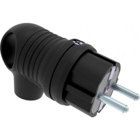 Bemis BK1-1402-2021 1x16A 2P+E 200 250V IP44 Monofaze Kauçuk Kuplu Eğik Fiş