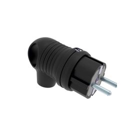 Bemis BK1-1402-2021 1x16A 2P+E 200 250V IP44 Monofaze Kauçuk Kuplu Eğik Fiş