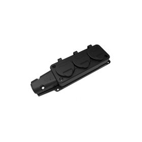 Bemis BK1-1402-3613 1x16A 2P+E 200 250V IP54 Monofaze Kauçuk Üçlü Grup Prizi