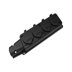Bemis BK1-1402-3614 1/16A 220V IP54 Sanayi Tipi Kauçuk Dörtlü Grup Priz