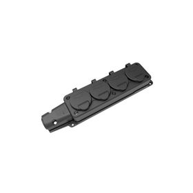Bemis BK1-1402-3614 1/16A 220V IP54 Sanayi Tipi Kauçuk Dörtlü Grup Priz