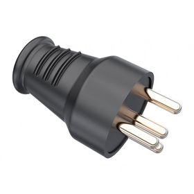 Bemis BK1-2504-4011 3x25A 3P+E 380V IP44 Kauçuk Plastik Trifaze Düz Fiş