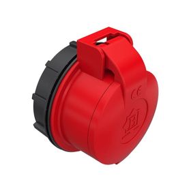Bemis BP2-2504-4440 Kauçuk Plastik Trifaze Somunlu Priz