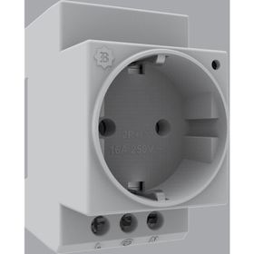 Bemis BR1-1402-2711 1x16A 2P+E 200 250V IP20 Plastik Monofaze Ray Prizi